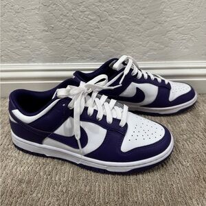 Court Purple Nike Dunks 
Size 7.5M / 9W